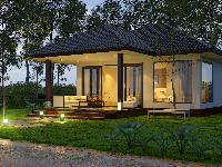 BUNGALOW - MODEL 3DSMAX NHÀ BUNGALOW